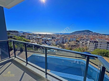 Alanya Hasbahçe Demir Home 2+1 Ters Dublex Lüx Eşyalı Manzaralı