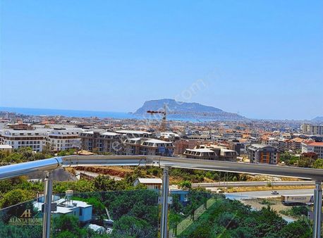 Alanya Oba 3+1 Dubleks Full Şehir Deniz Manzaralı Satılık Daire