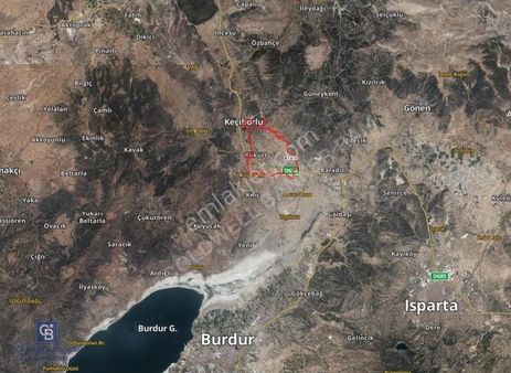 Isparta Keçiborlu'da Yatırıma Uygun Satılık Arsa