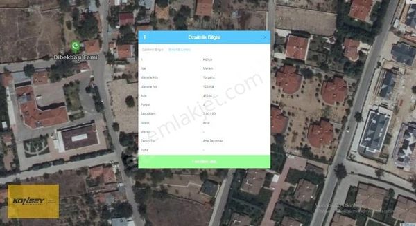 Konsey'den Meramın Kalbinde Satılık Villa Arsası