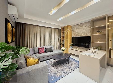 Sarılarda 1+1 Akıllı Rezidans Dairesi/havuz/hamam/sauna/fitness