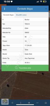 Burdur Tefenni Zafer Köyünde Satılık Arsa