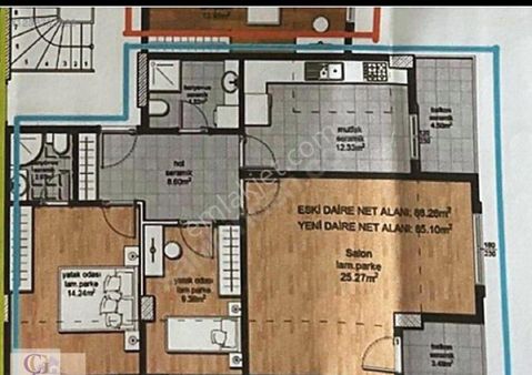 Yeşilköy De Kentsel Dönüşümdeki Binada Satılık 3+1 Arakat