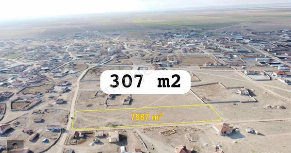 Konya Cihanbeyli En Hesaplı Yeri 307 M2 İmarlı Arsa