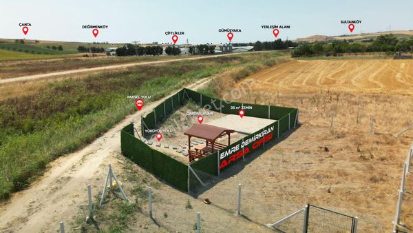 Silivri Değirmenköy Mahallesinde 205 M² Hobi Bahçesi Hazır Satılık Tarla