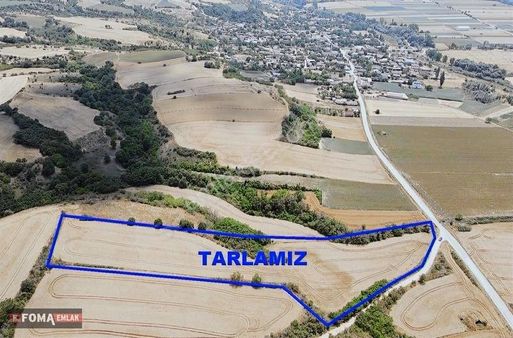 K.eli Babaeski Yeniköy Tektapu 15.150 Metre Asfalta Cephe Tarla