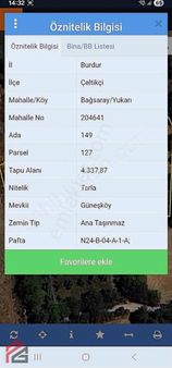 Uygun Fiyata Tarla İlan No(720)