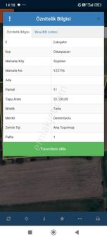 Süpürende Satılık Şok Fiyata Tarla