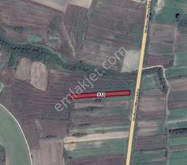 İki Köy Arası Asfalt Yola Cephe Yatırımlık Tarla