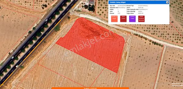Akev Gayrmenkul'den Karaköprü Diyarbakır Yolunda Köşe Başı Ticari Arsa