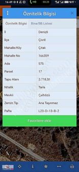 Erkuş Gyo Dan Yeşil Çivril Çıtak Dan Satılık Arsa