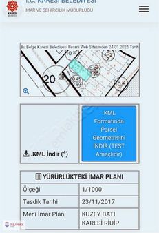 Remax Mid Den 2. Sakarya Mahallesinde Yatırımlık Satılık Arsa