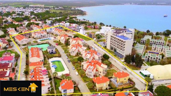 Didim Yeşilkent'de Plajlara 200 Metre , Güvenlikli Sitede Villa