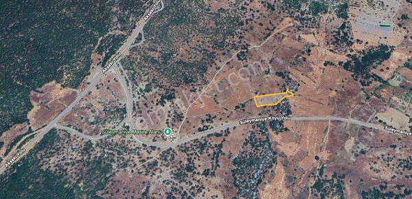 Akseki Süleymaniye'de Satılık 2088 M2 Tarla