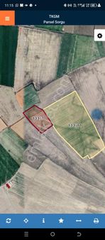 Kutören Yılanlı Mevkiinde 105 Dekar Satılık Sulak Tarla