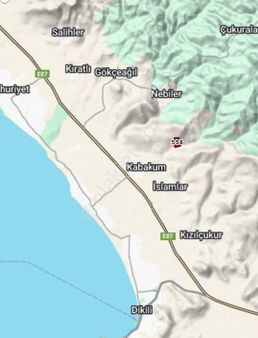 İzmir Dikili'de Deniz Manzaralı 2000 M2 Kooperatif Arsası