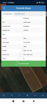 Lüleburgaz Çiftlikköy 23100 Metrekare Tarla