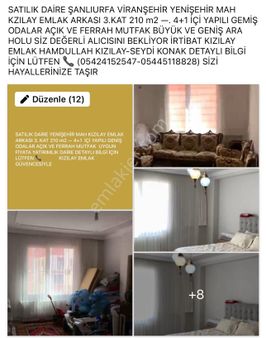Şanlıurfa Viranşehir Yenişehir Mahallesinde Satılık Kellepur Daire