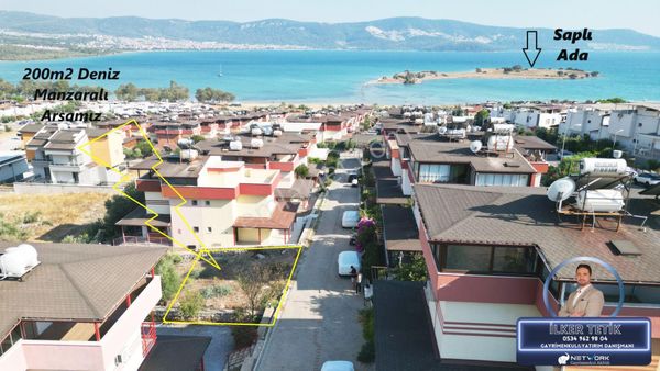 Akbük Töyko Sitesinde Satılık Denize 250m Tribleks Villa Arsası