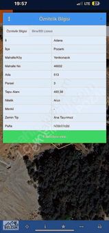 Pozantı Selçuk Emlaktan Efes Sitesi Altında Köşe Arsa Satılık