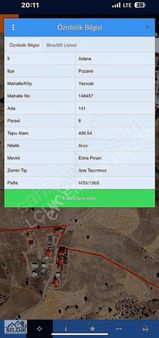 Pozantı Selçuk Emlak'tan Yazıcak Mevkinde 500 M2 Sat.arsa