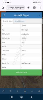 Eskişehir Yoluna Yakın Satılık Arsa