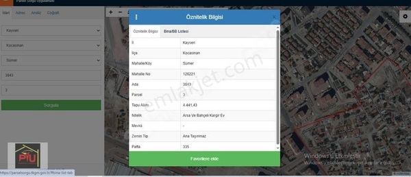 Yunus Emre Mahallesinde Satılık 80 M2 Yatırımlık Arsa