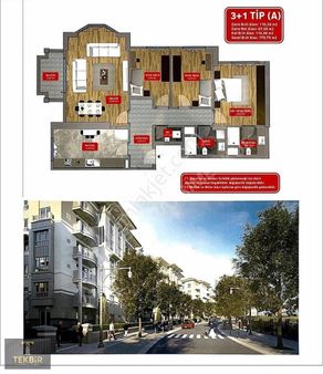 Tekbir Gayrimenkul Den Satılık Kuzey Emlak Konut 3+1 Daire