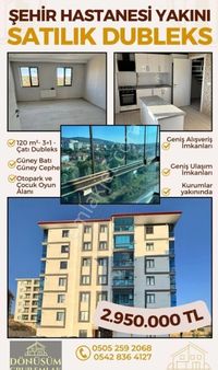 Dönüşüm'den Şehir Hastanesi Yakınında Güney Ve Güney-batı Cepheli Dubleks (2 Ad.) Lüks Daire Satılık