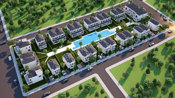 Kuşadası Davutlar 'da Yepyeni Lüks Taksitli Proje 3+1 Villalar