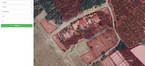 Alanya Keşefli Mah. Denize 200 Metre Projesi Hazır Satılık Arsa