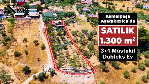 Kemalpaşa Aşağıkızılca Satılık Müstakil Ev Bahçeli