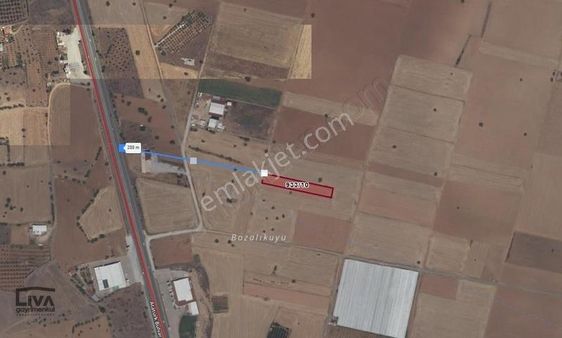 Liva Gayrimenkulden Antalya Asfaltına 300m Mesafede Fırsat Arazi