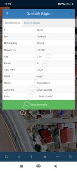 Şarkışla Hsk Rönesans Emlaktan Cemel Villa Bölgesinde Satılık 252m² Arsa