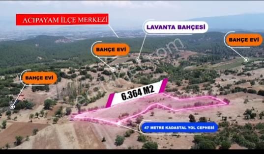 Acıpayam Akalanda Resmi Elektrik Ve Yolu Olan Arazi