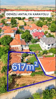 Şahin Emlaktan Denizli Acıpayam Alaattin Mah.satılık Villalık B+2 Kat İmarlı Arsa