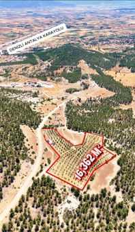 Şahin Emlaktan Denizli Acıpayam Yukarı Mah.5 Tapulu Toplam 16.362 M2 Kurulu Düzen Ceviz Bahçesi