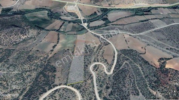 Güvenay – Çorum Cemilbey Yolu Örencik Köyü Mevkii – 16.800 M² Yola Cephe Satılık Tarla