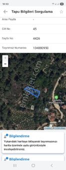 📍 Antalya Kumluca Karacaören'de 426 M² Tek Tapu Yatırımlık Arsa