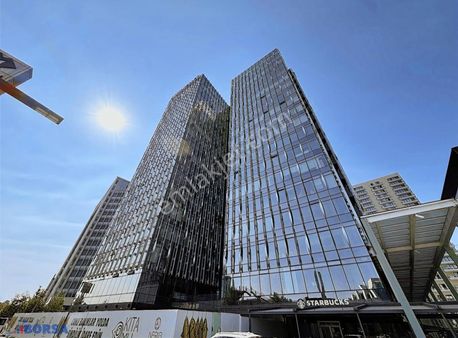 Mahall B Blokta 17.kat Şerefiyeli Cephe Satılık Yapılı Ofis