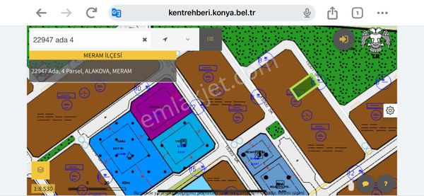 Alakovada Güzel Konumda Yeşil Alana Cephe 350 M2 Arsa