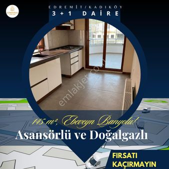 Edremit Merkezde 3+1 145 M², Asansörlü, Yenilenmiş Ve Ebeveyn Banyolı Daire