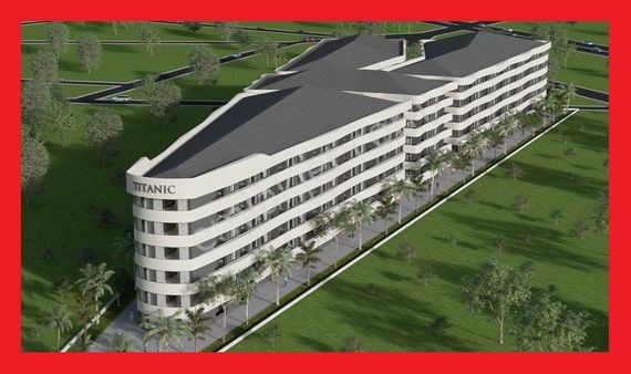 Titanic Sitesinde 95m2 2+1 Havuzlu Güvenlikli Sıfır Ara Kat