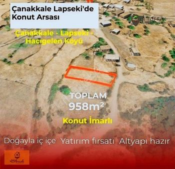 Adil Araslıdan Lapseki Hacıgelen Köyünde Satılık İmarlı Arazi