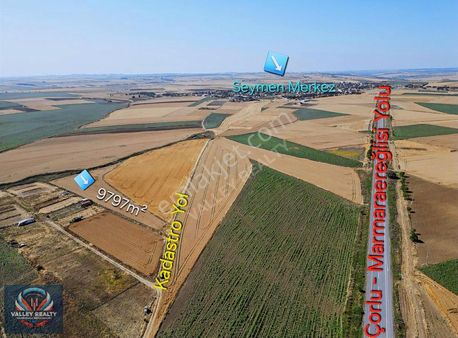 Seymen'de 9.797m² İmarın Dibinde Yatırımlık Acil Satılık Tarla !