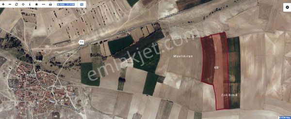 Acil, Sivrihisar Kınık Mh. Satılık (117.400 M2) Arazi