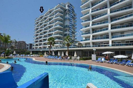 Alanya Cikcillide Satılık 3+1 Deniz Manzaralı Ful Konsept Daire