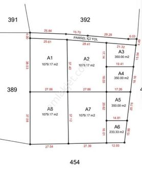 Foça Ilıpınar Degirmenaltı 507148 Ada 390 Parsel De Köşe A3 Olan Yer Mevkiinde Satılık 350 M²