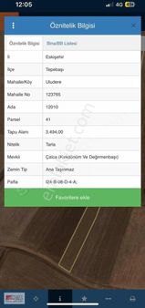 Rw Detay / Uludere Mh'de Köye Yakın Yatırımlık Tarla
