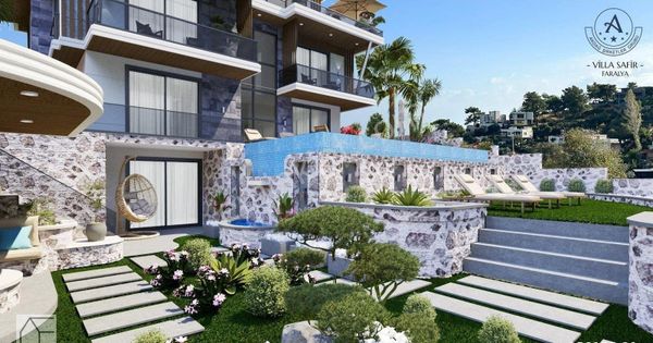 Fethiye Faralya Satılık Deniz Manzaralı Lüks Villa
